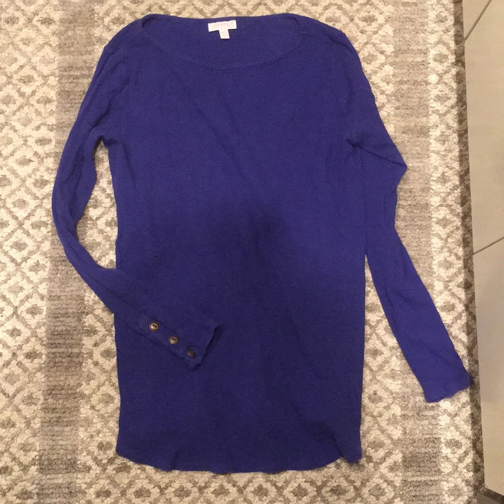 A pea in the pod thermal maternity tee